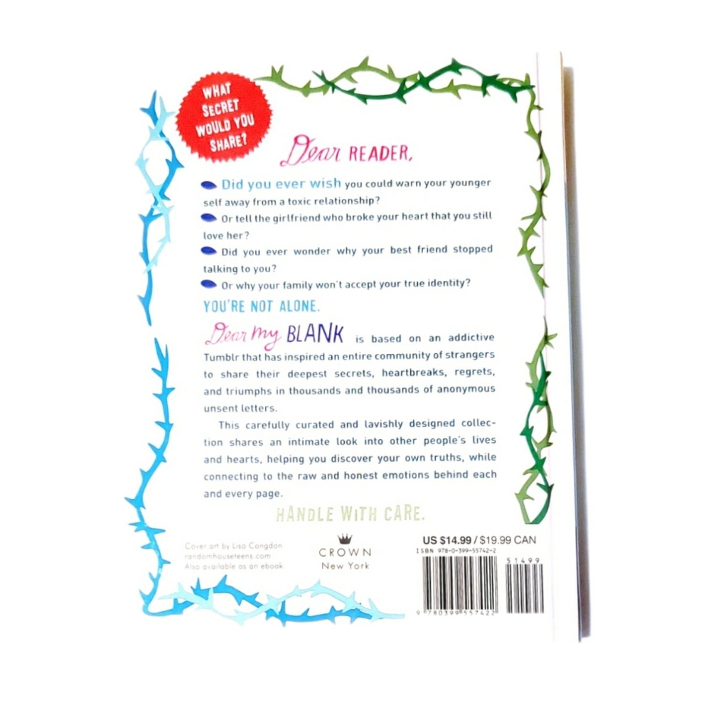 Dear My Blank Secret letters never sent - Picture 2 of 4